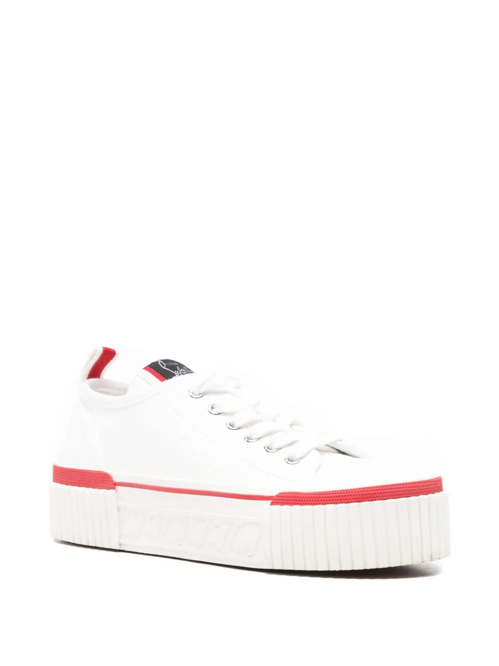 Christian Louboutin Pre-Owned platform sneakers - Wit