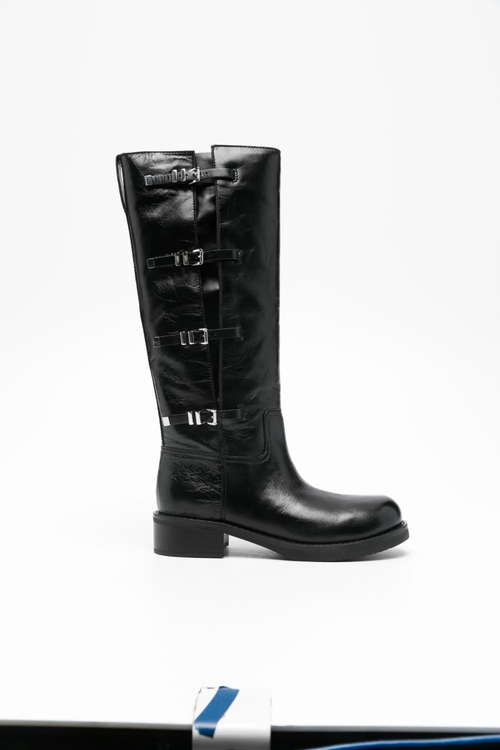 Michael Michael Kors 44mm Darrington Leather Boots In Black