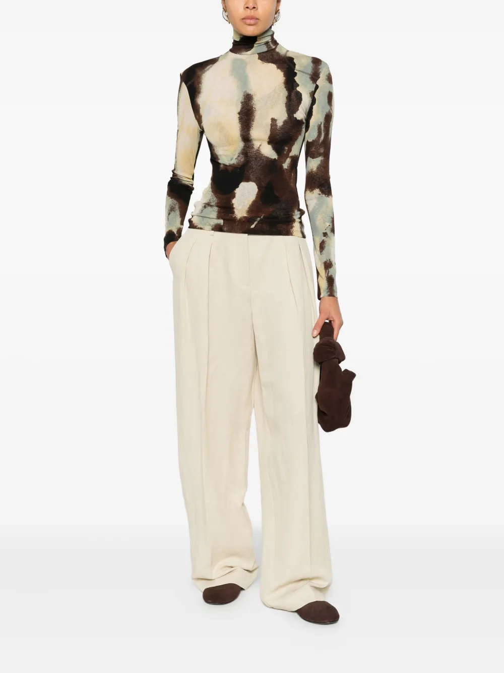 Nanushka Nayeli patterned top | T-Shirts & Jersey Shirts | Image 2