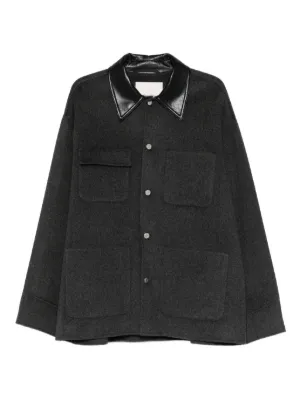 LEMAIRE ボクシー デニムジャケット | ブラック | FARFETCH JP
