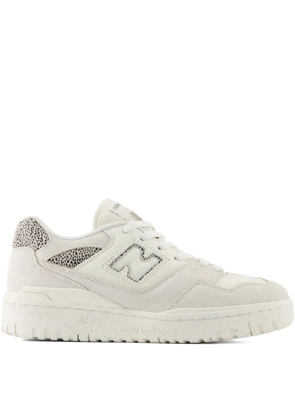 New Balance BBW550 leather panelled sneakers Zwart