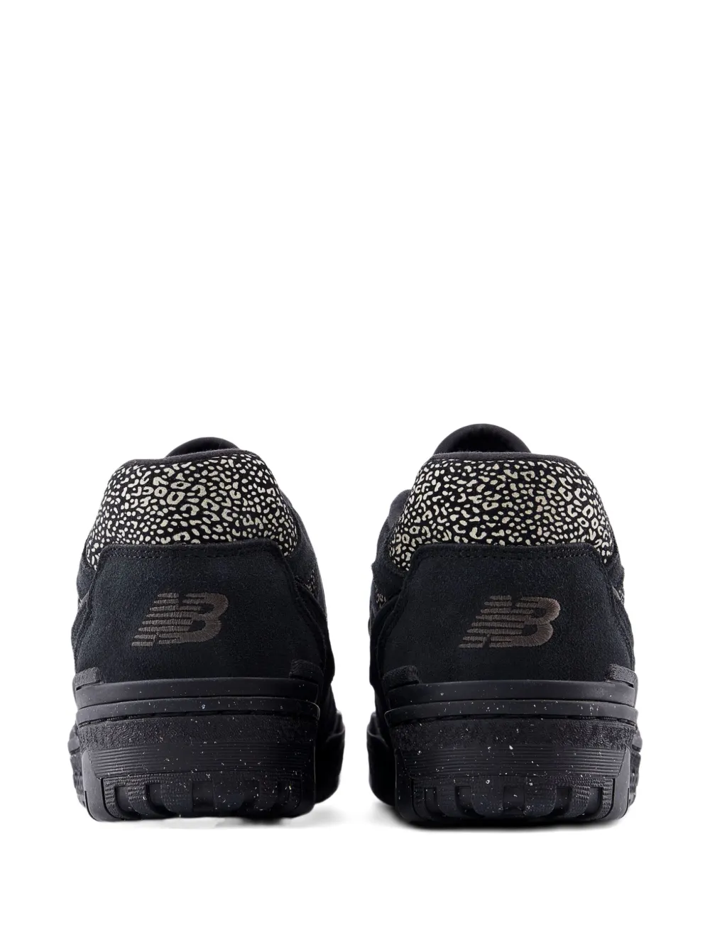 New Balance BBW550 leather panelled sneakers Zwart