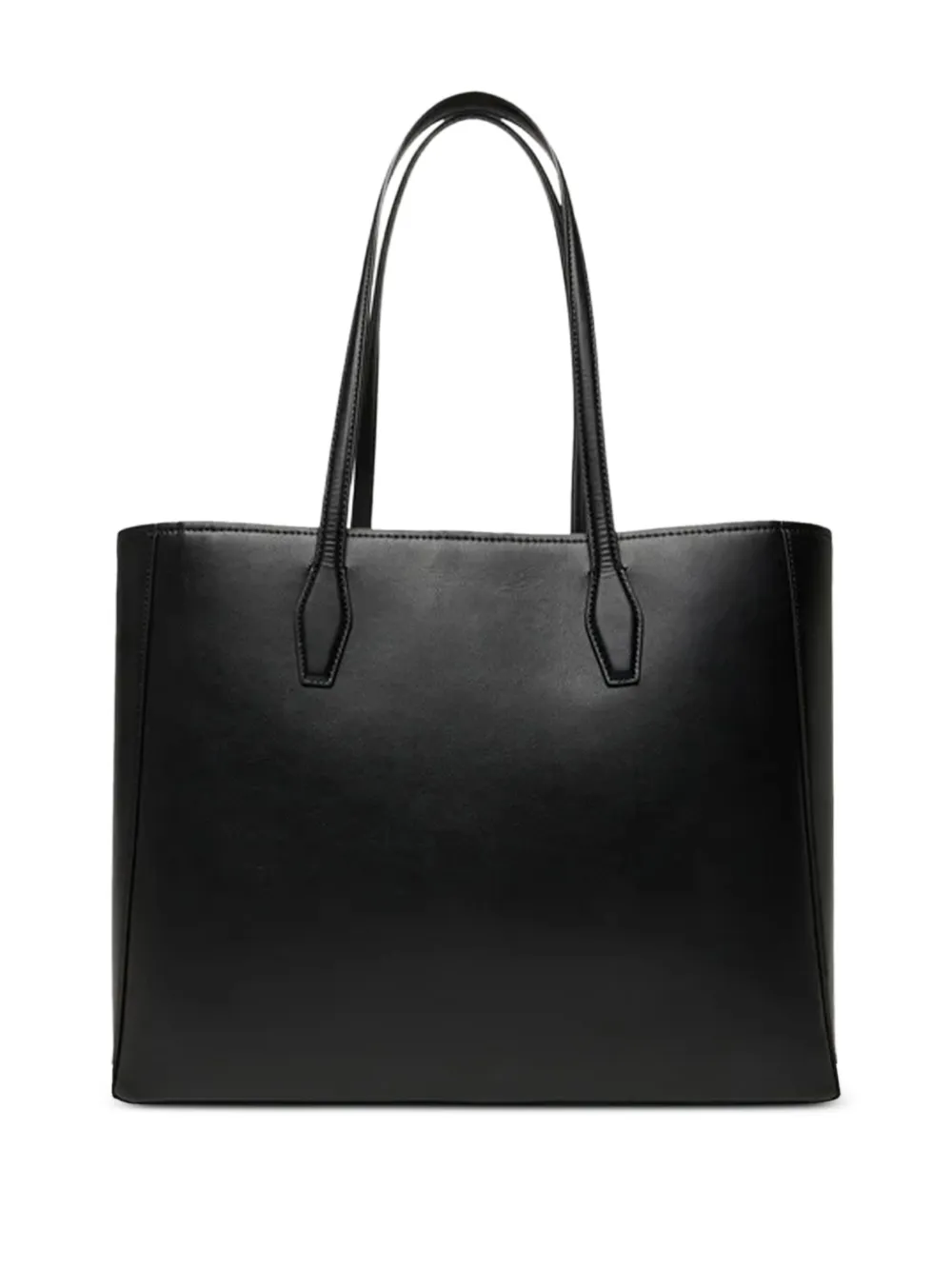 BOSS Shopper met geknoopt bedel Zwart