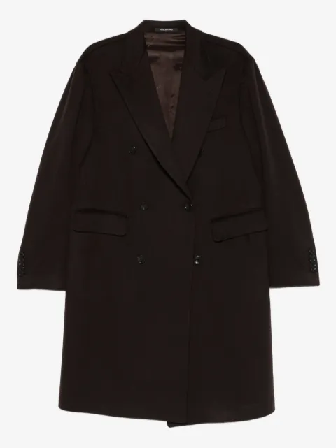 Tagliatore double-breasted pocket coat