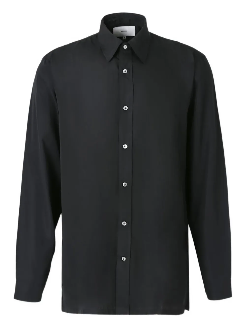 Setchu camisa Origami | negro | Image 1
