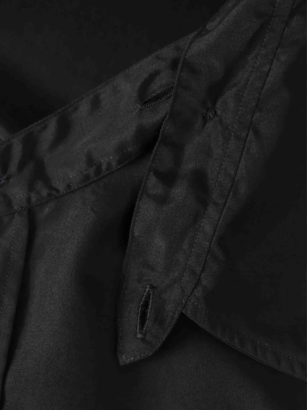 Setchu Origami Shirt In Black