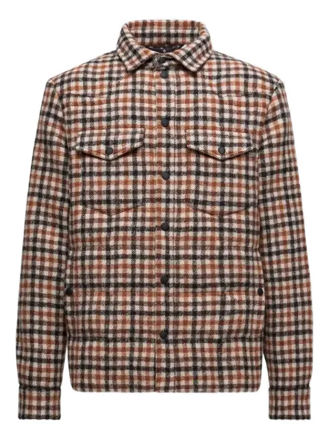 Moncler Grenoble Gelt wool padded shirt jacket