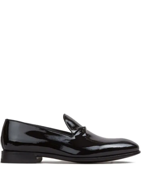 Bontoni Barone Tux leather loafers