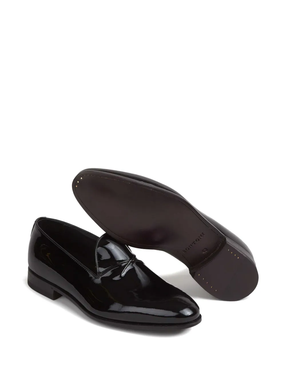 Barone Tux Leather Loafers