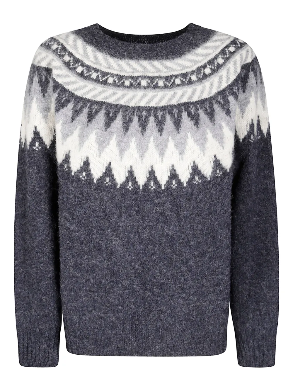 Howlin' Broken Flowers Patterned Sweater In Multi