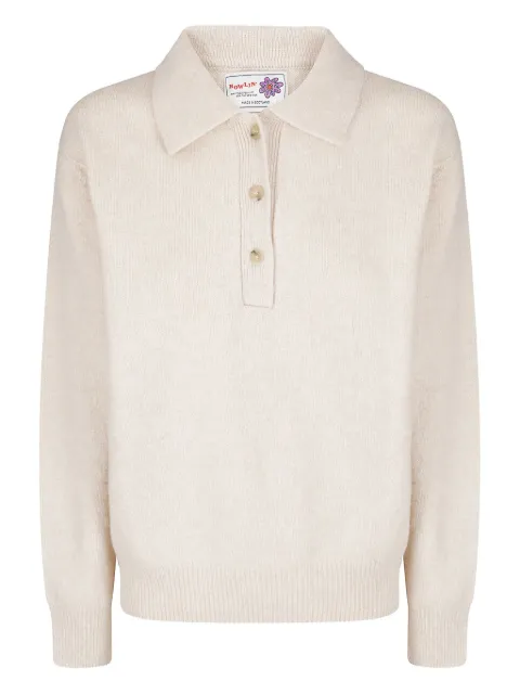 Howlin' playera tipo polo con botones