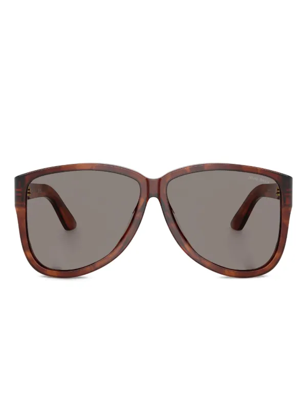 Miu Miu サングラス ブラウン トータスシェル Miu Miu Eyewear トータスシェル サングラス | ブラウン