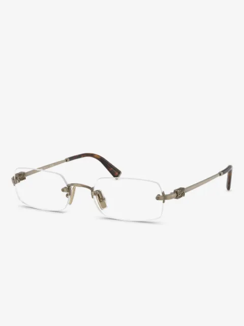 Miu Miu Eyewear rectangle-frame glasses
