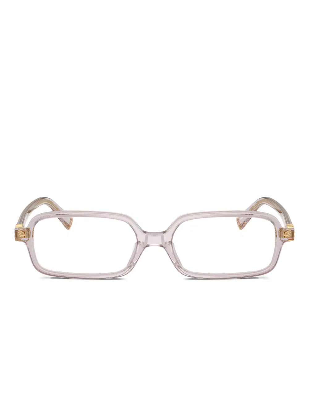 Miu Miu Eyewear rectangle-frame glasses | grå | Image 1