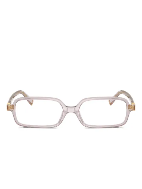 Miu Miu Eyewear rectangle-frame glasses