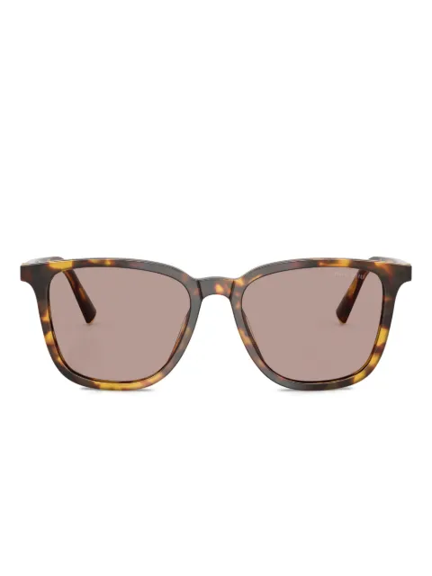 Miu Miu Eyewear tortoiseshell-pattern square-frame sunglasses