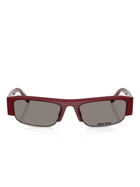 Miu Miu Eyewear Vedete rectangle-frame sunglasses