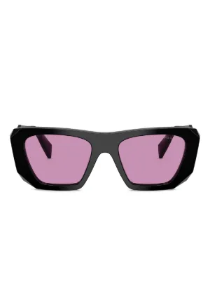 Prada Eyewear キャットアイ サングラス | ブラック | FARFETCH JP