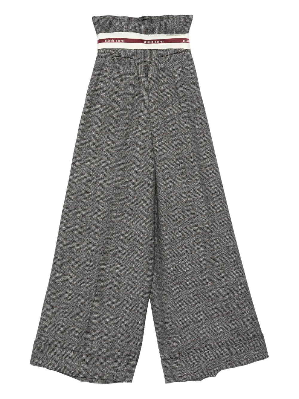 Antonio Marras plaid trousers - Grijs