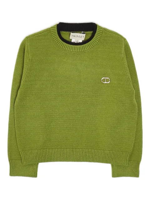 TWINSET Kids round-neck sweater