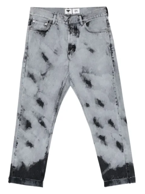 Christian Dior Pre-Owned concealed-fastening jeans