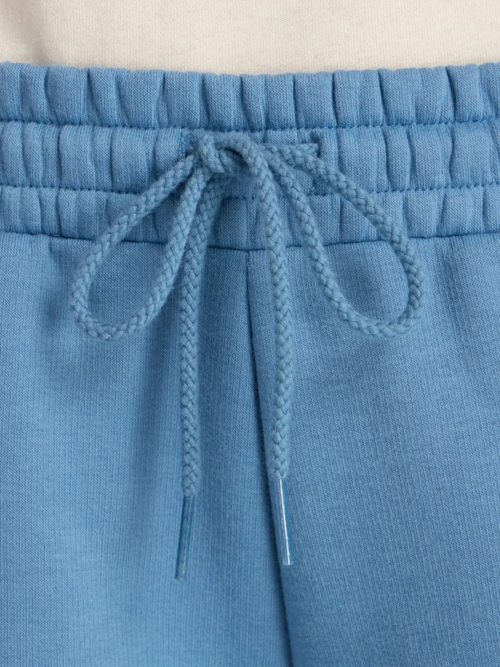 New Balance Broek met logoprint Blauw