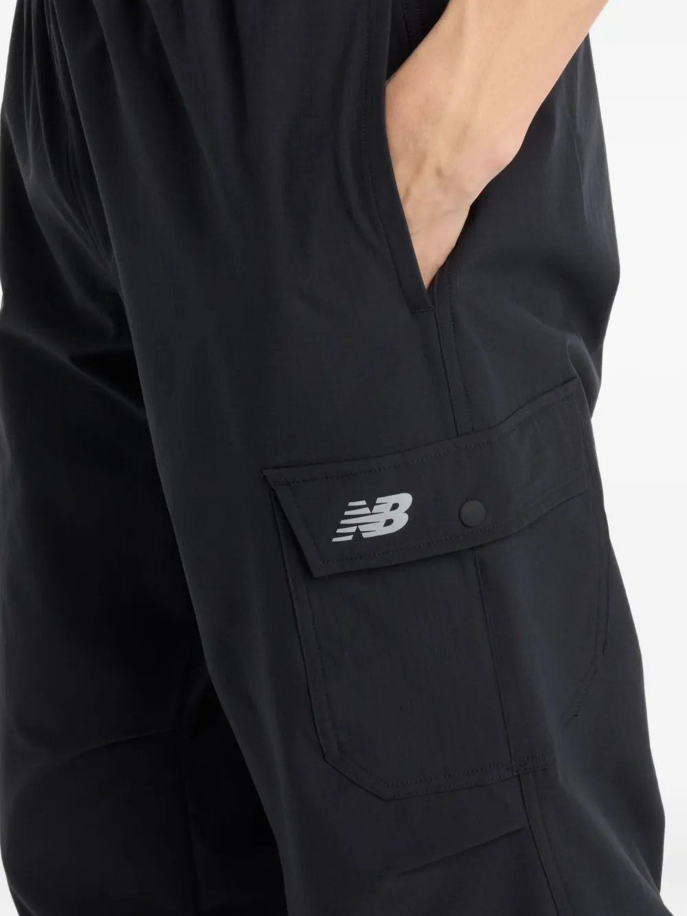 New Balance Ripstop cargo broek Zwart