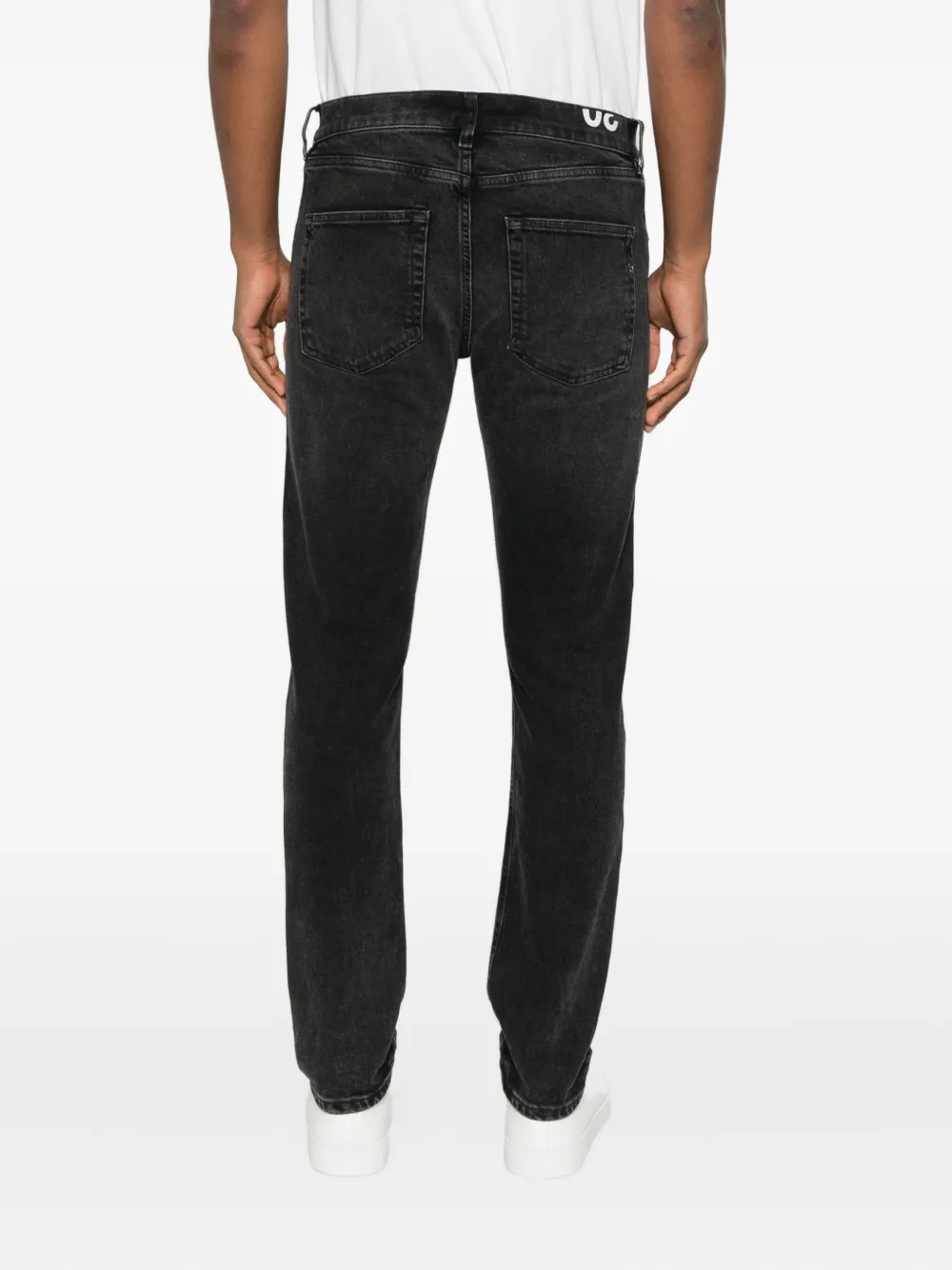 DONDUP Jeans met vijf zakken Zwart