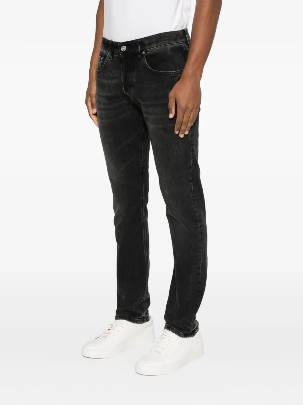 DONDUP Jeans met vijf zakken Zwart