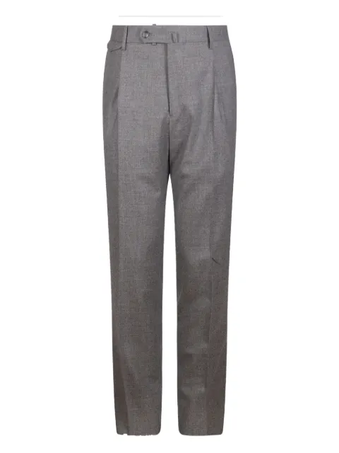 Tagliatore pressed crease trousers