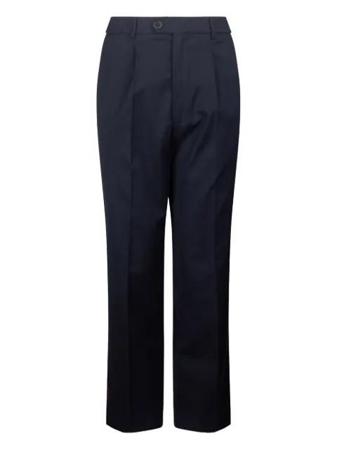 AMARANTO  pressed crease trousers