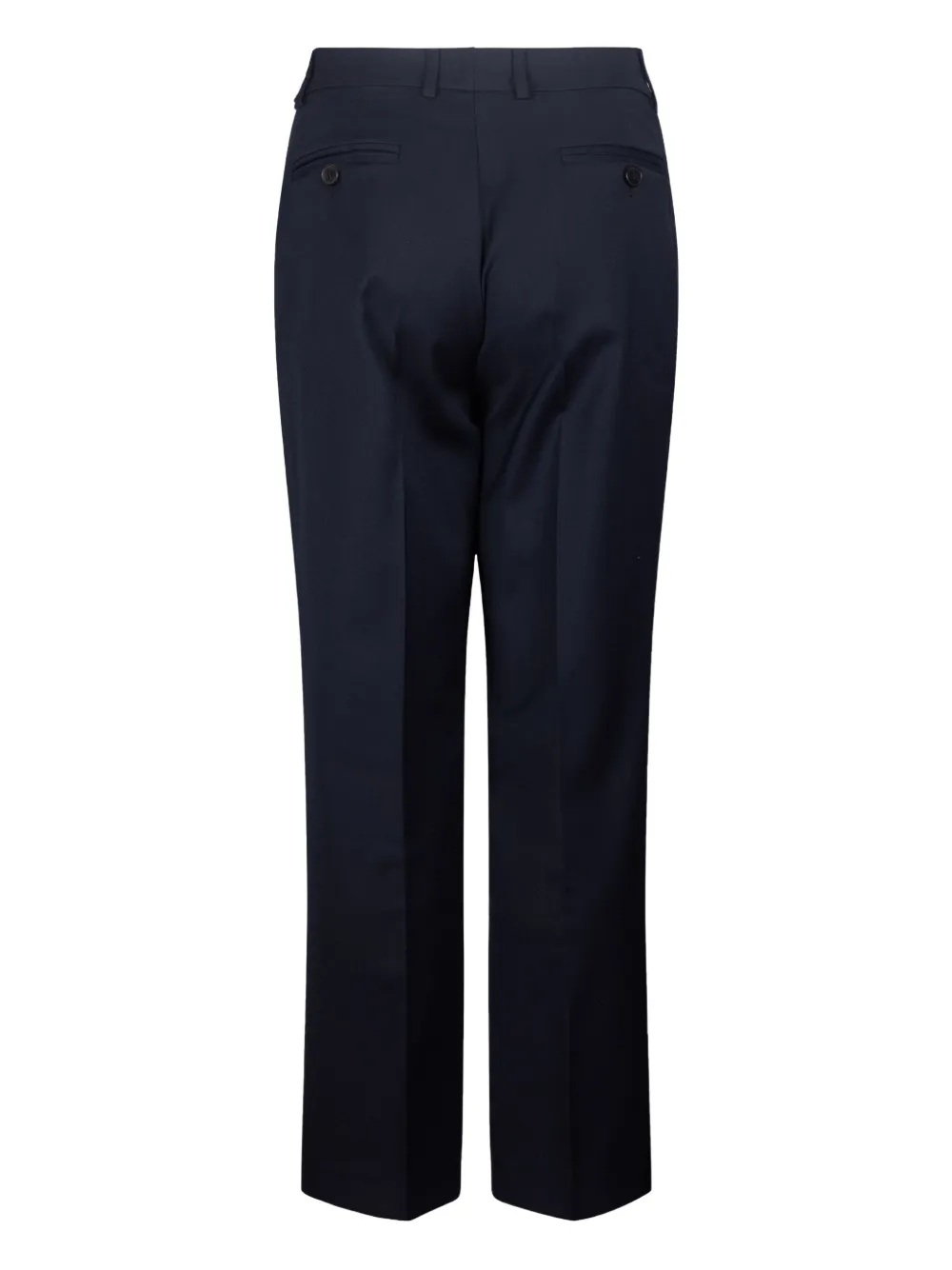 AMARANTO Broek met geperste plooi - Blauw