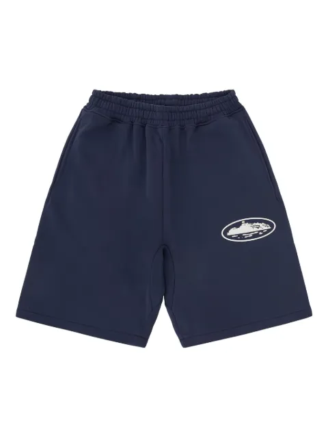 CORTEIZ Island Puff-print cotton shorts