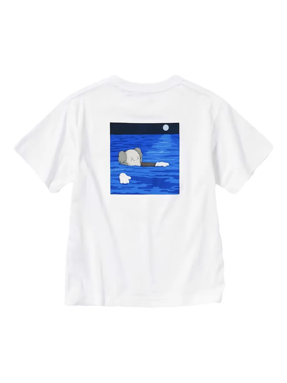 Kaws X Uniqlo Ut Cotton T-shirt In White