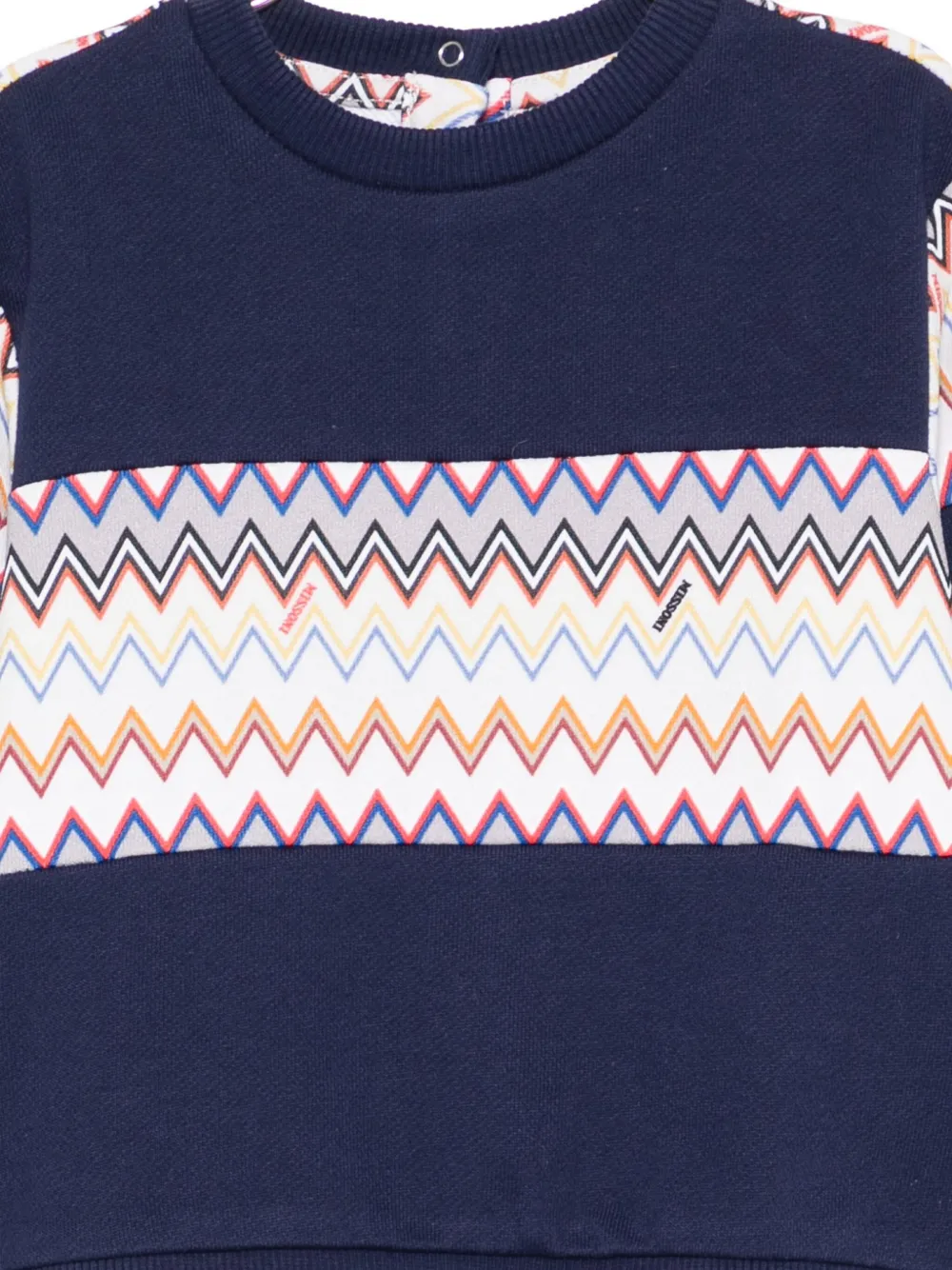 Missoni Printed Sweatshirt In Blue