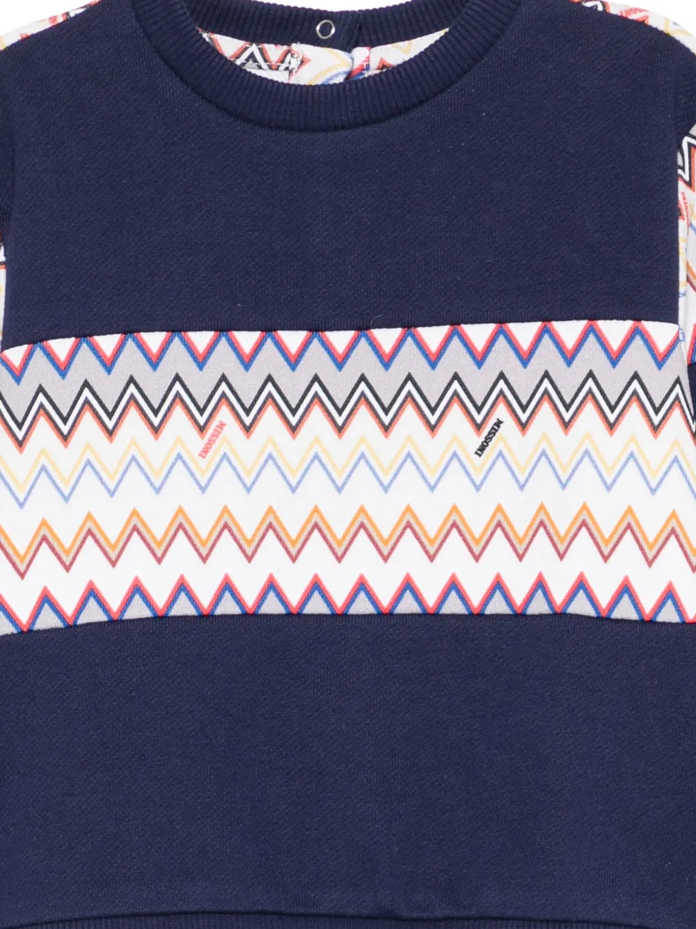 Missoni Kids Sweater met print Blauw