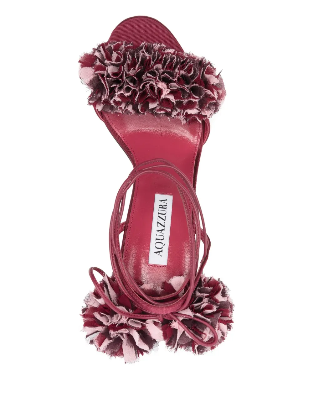 Aquazzura 105mm Cherry Kiss Sandals In Pink