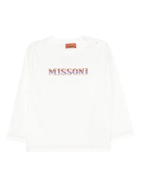 Missoni Kids playera con logo