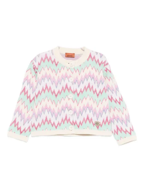 Missoni Kids printed cardigan