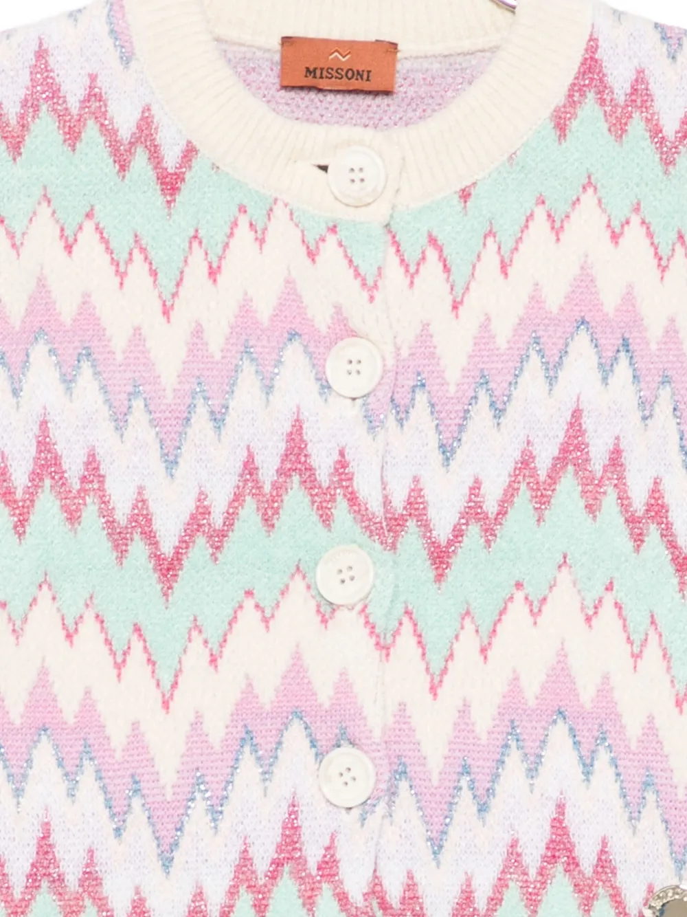 Missoni Printed Cardigan In Multi