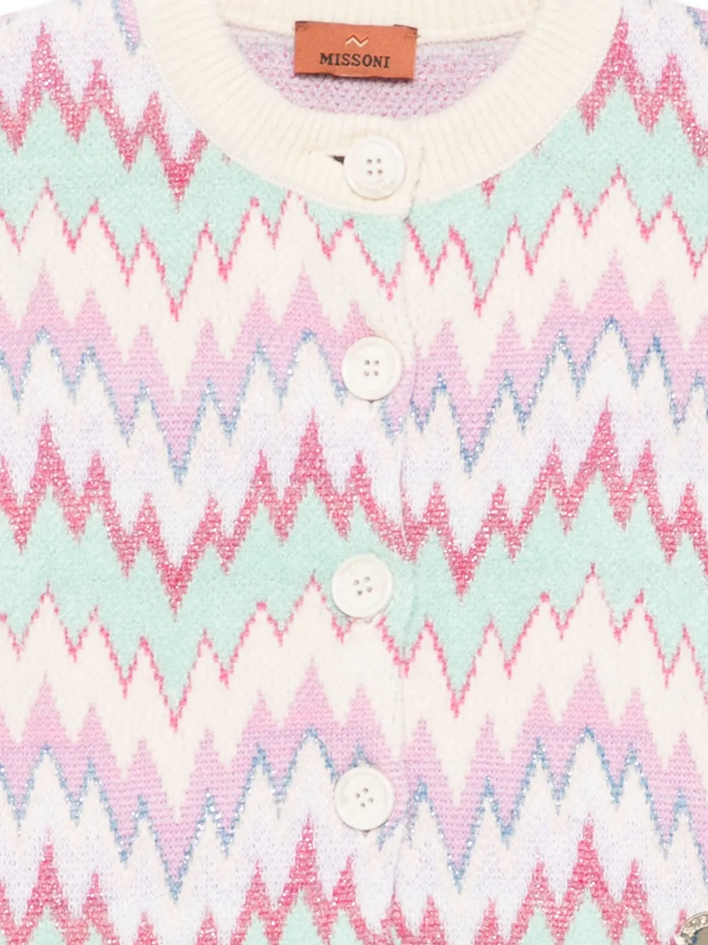 Missoni Kids Vest met print Wit