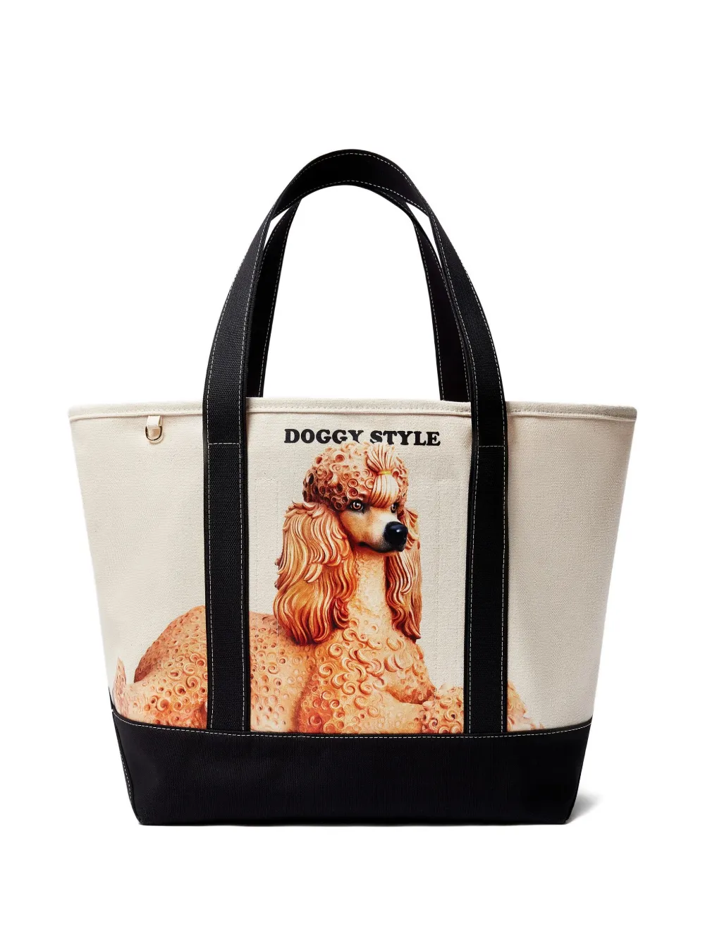 Stella McCartney Borsa tote con stampa - Toni neutri