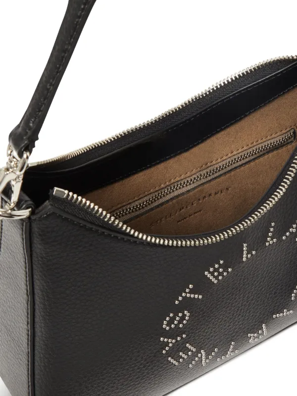 Stella McCartney ロゴ ショルダーバッグ | ブラック | FARFETCH JP