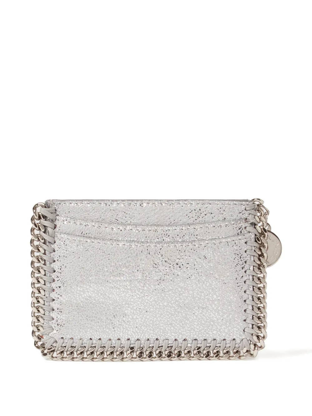 Stella McCartney Falabella pasjeshouder verfraaid met ketting - Zilver