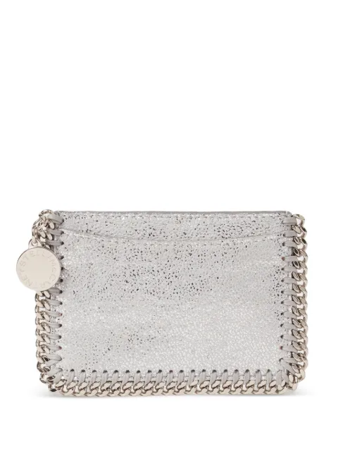 Stella McCartney Falabella chain-embellished card holder