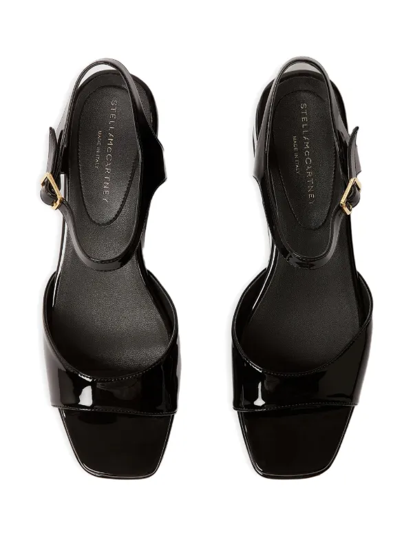 Stella McCartney プラットフォーム サンダル | ブラック | FARFETCH JP