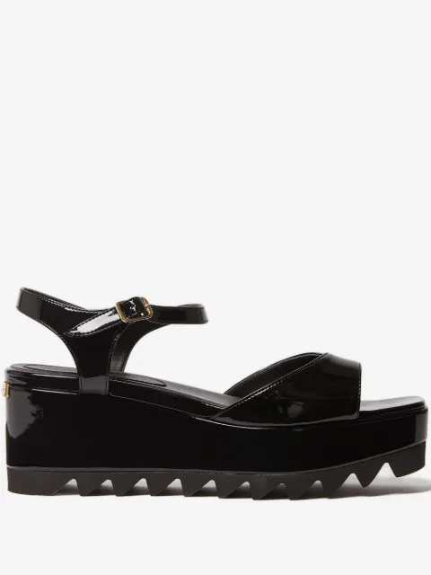 Stella McCartney Elyse patent platform sandals