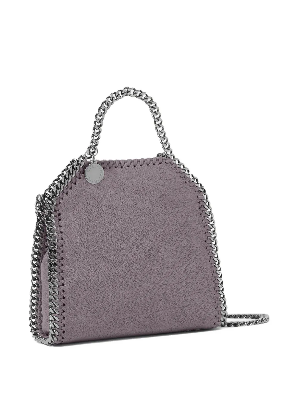 Stella McCartney Falabella textured shoulder bag - Paars