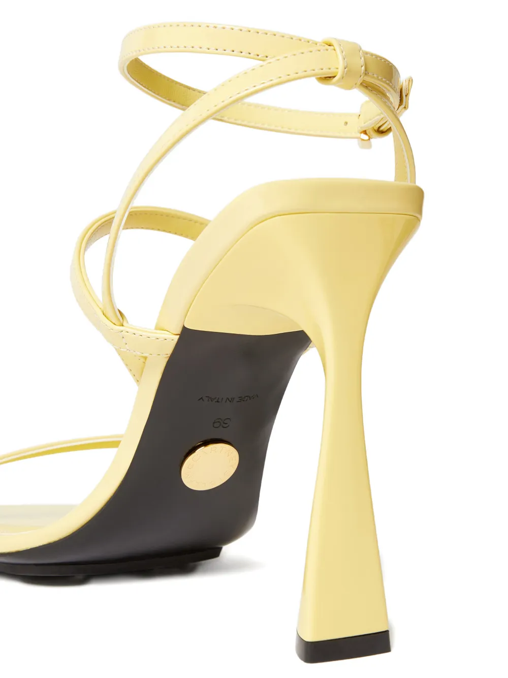 Stella McCartney Elsa strappy buckle sandals Geel