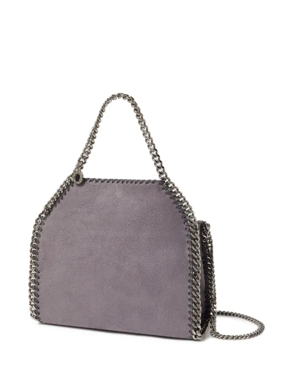 Stella McCartney Falabella fold-over Tote Bag | Grey | FARFETCH